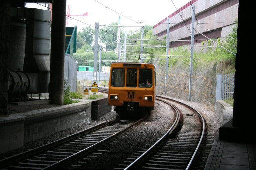 Tyne and Wear Metro Sunderland route at Park Lane